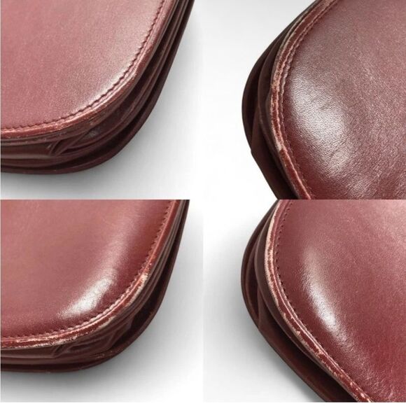 Cartier Deep Red Shoulder Bag - Picture 6 of 8